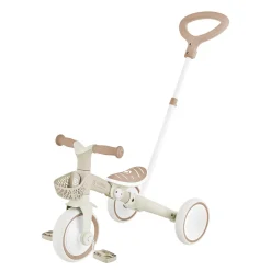 Globber Tricycle Learning Trike Plus 3 en 1 Evolutif Eco Beige / Taupe