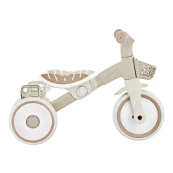 Globber Tricycle Learning Trike Plus 2 en 1 Evolutif Eco Beige / Taupe