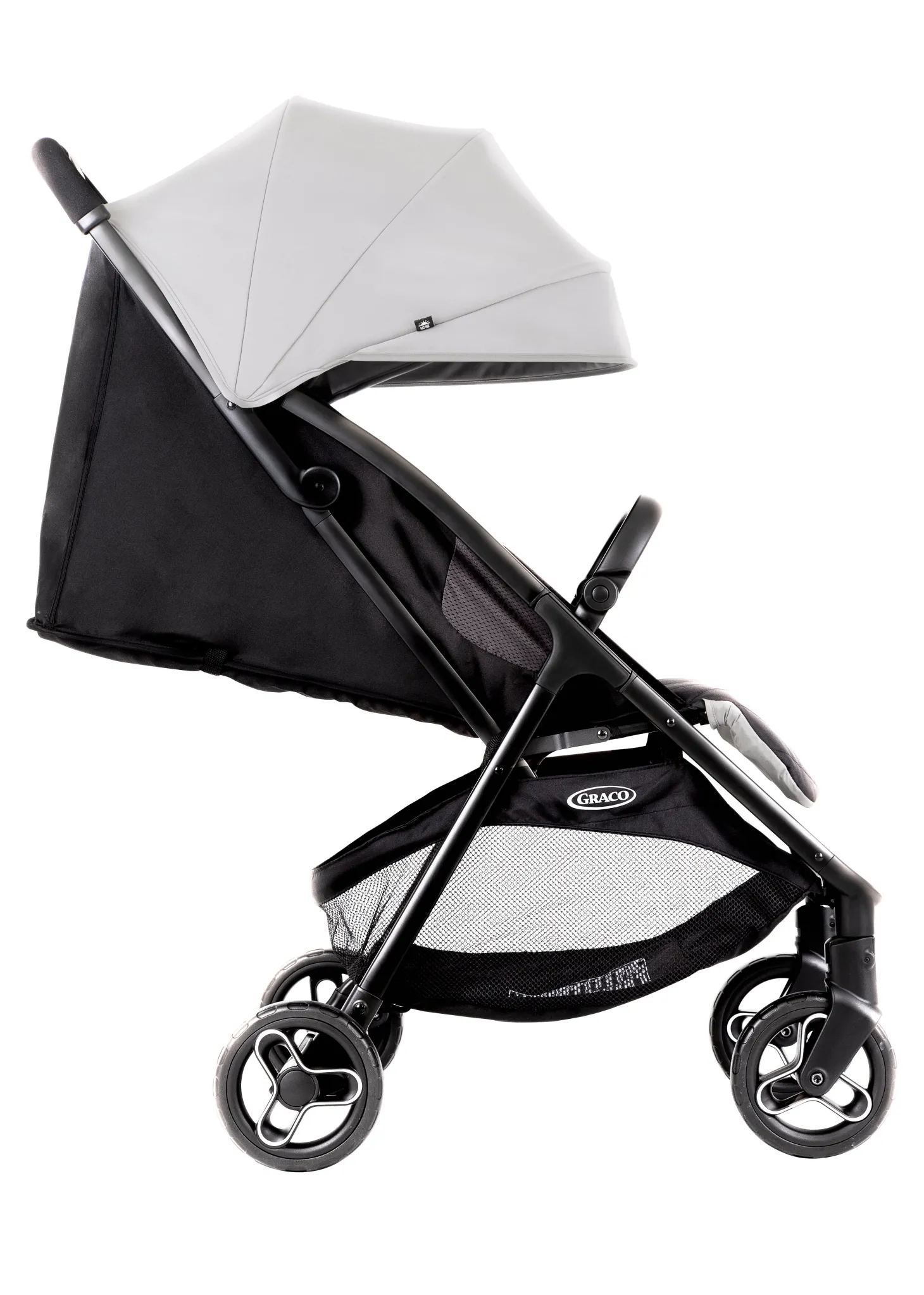 Graco Poussette avec habillage pluie Myavo Steeple Gray