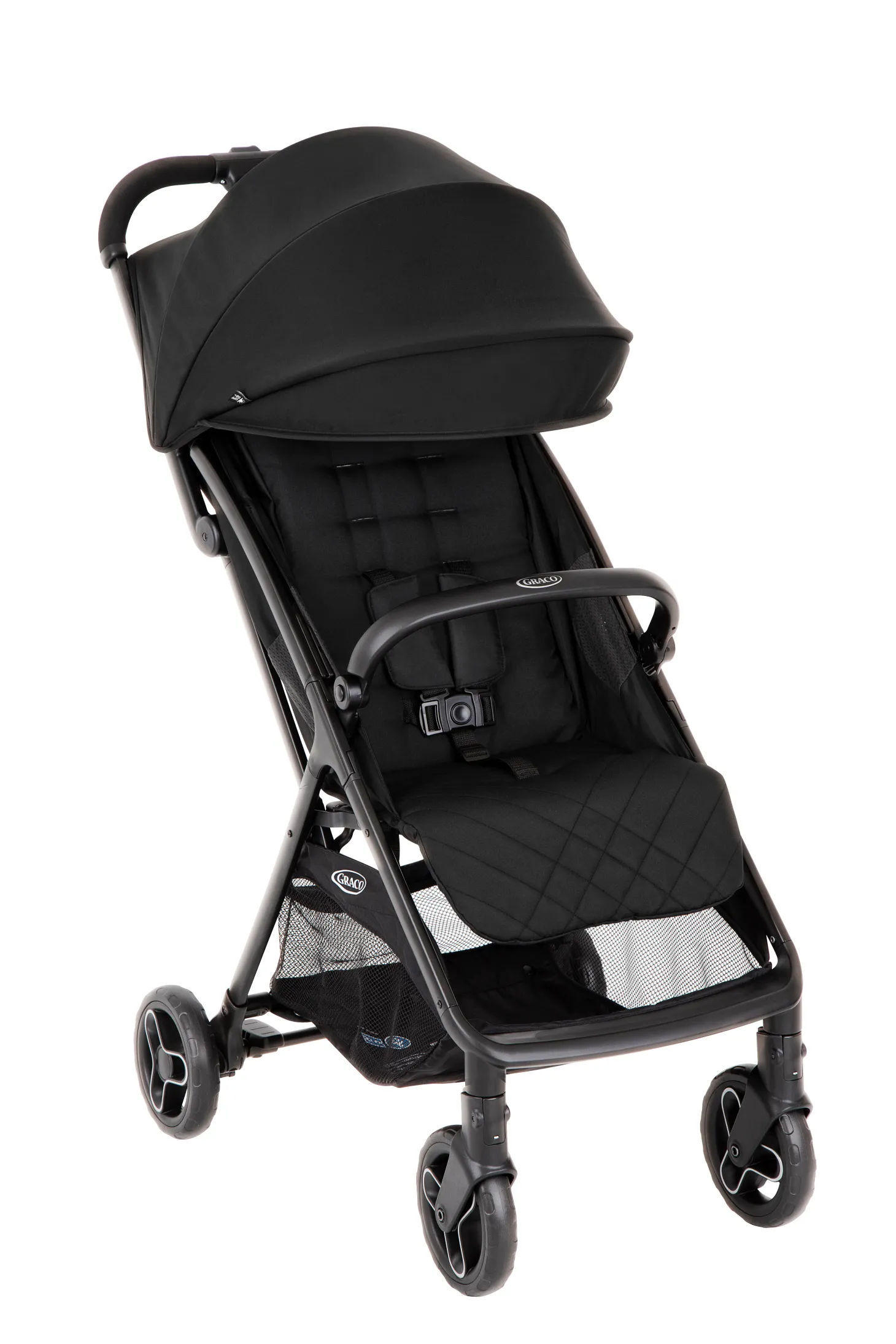 Graco Poussette avec habillage pluie Myavo Midnight Nero
