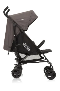 Graco                    Poussette Travelite    Black & Grey