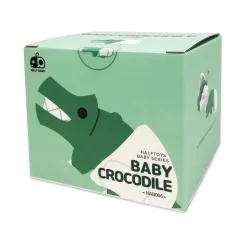 Half Toys Puzzle 3D Animal Bébé Crocodile et Berceau Vert