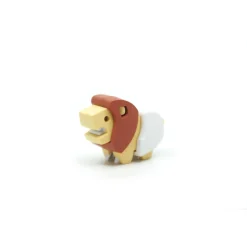 Half Toys                    Puzzle 3D Animal Bébé Lion et Berceau    Jaune
