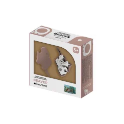 Half Toys Puzzle 3D Animal Castor et Diorama Marron