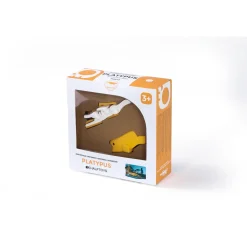 Half Toys Puzzle 3D Animal Ornithorynque et Diorama Orange
