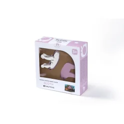 Half Toys Puzzle 3D Animal Paresseux et Diorama Violet