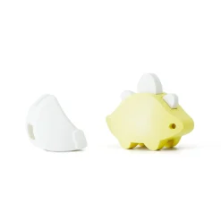 Half Toys Puzzle 3D Dino Bébé Stegosaure et Berceau Jaune