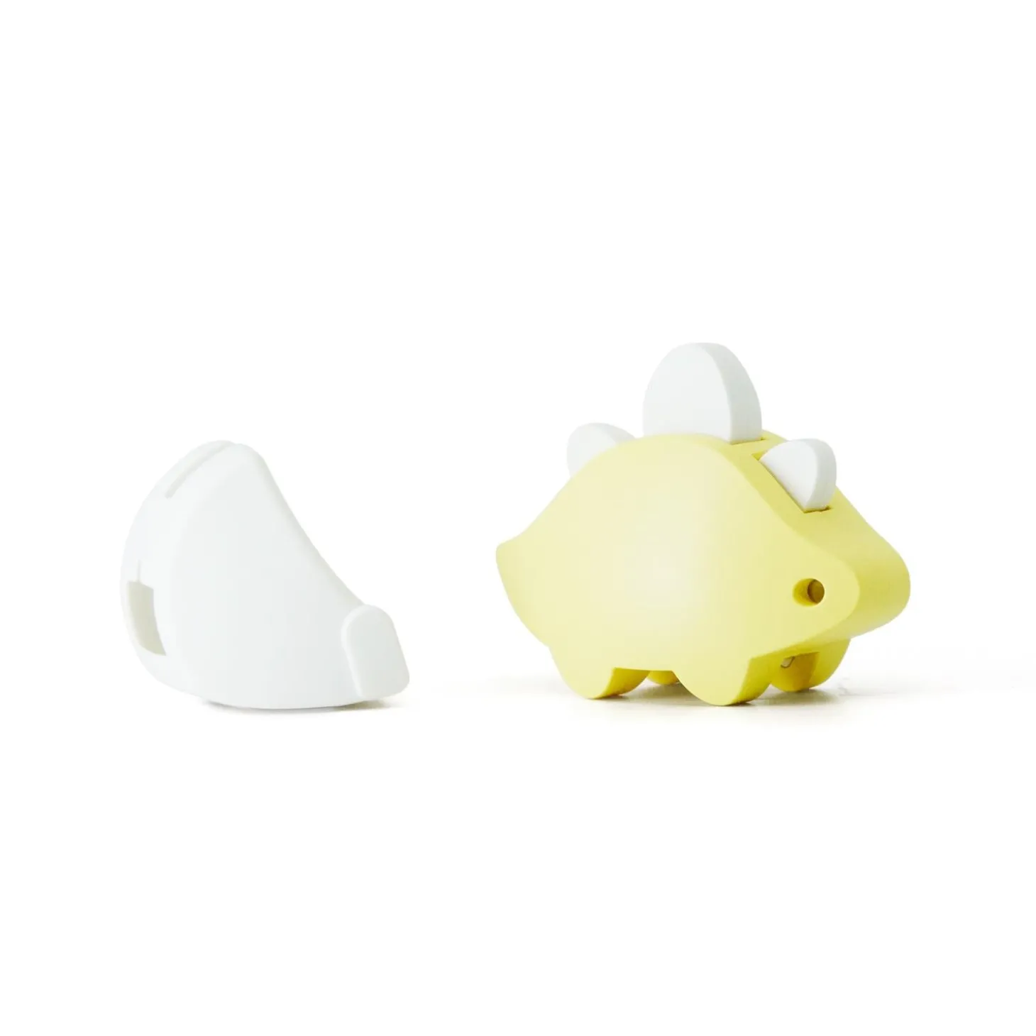 Half Toys Puzzle 3D Dino Bébé Stegosaure et Berceau Jaune