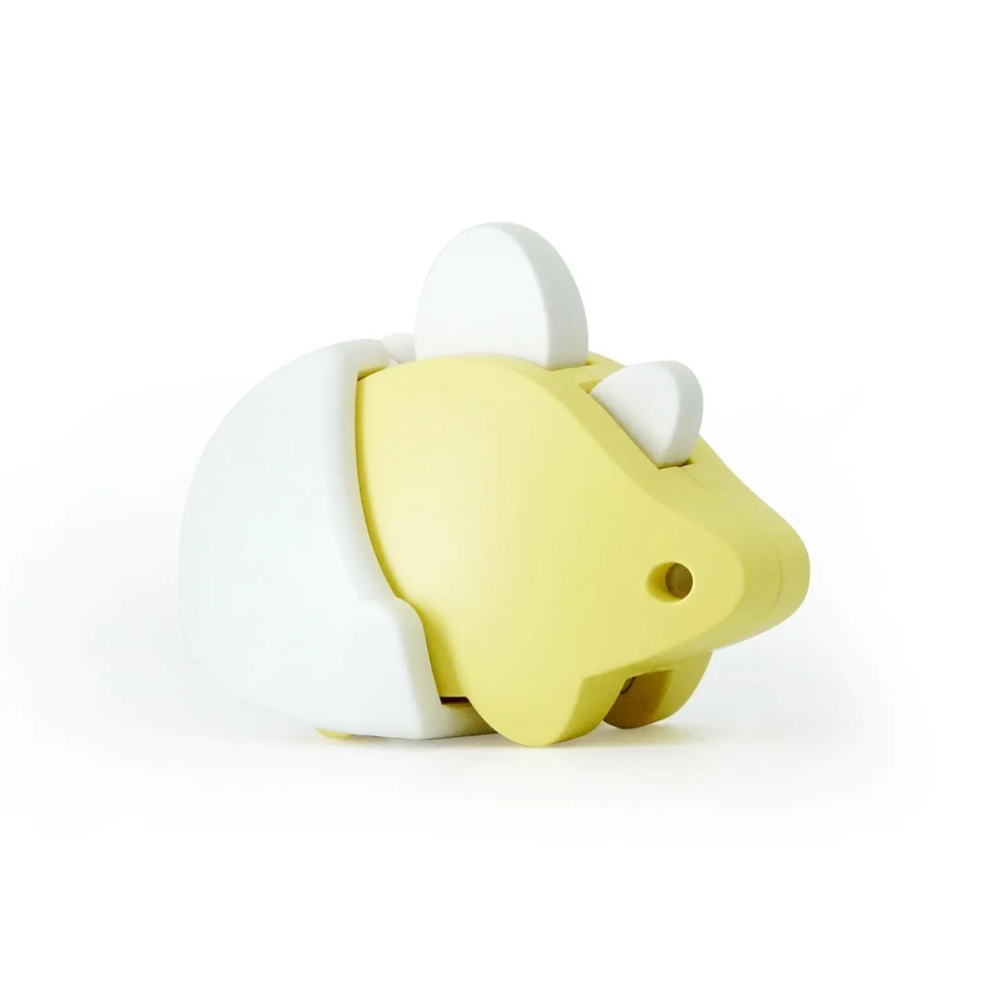 Half Toys Puzzle 3D Dino Bébé Stegosaure et Berceau Jaune