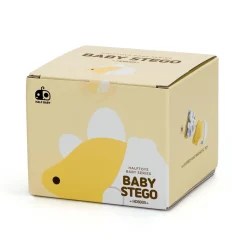 Half Toys Puzzle 3D Dino Bébé Stegosaure et Berceau Jaune