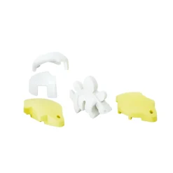 Half Toys Puzzle 3D Dino Bébé Stegosaure et Berceau Jaune