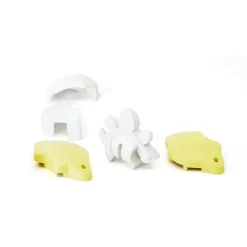 Half Toys Puzzle 3D Dino Bébé Stegosaure et Berceau Jaune