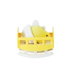 Half Toys Puzzle 3D Dino Bébé Stegosaure et Berceau Jaune