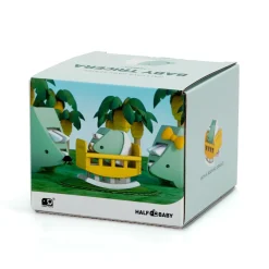 Half Toys                    Puzzle 3D Dino Bébé Triceratops et Berceau    Bleu