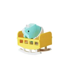 Half Toys                    Puzzle 3D Dino Bébé Triceratops et Berceau    Bleu