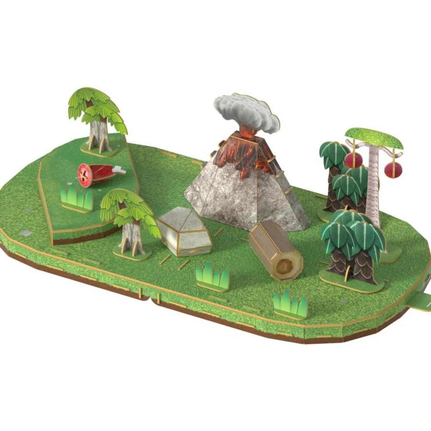 Half Toys Puzzle 3D Toys Set de dinosaures