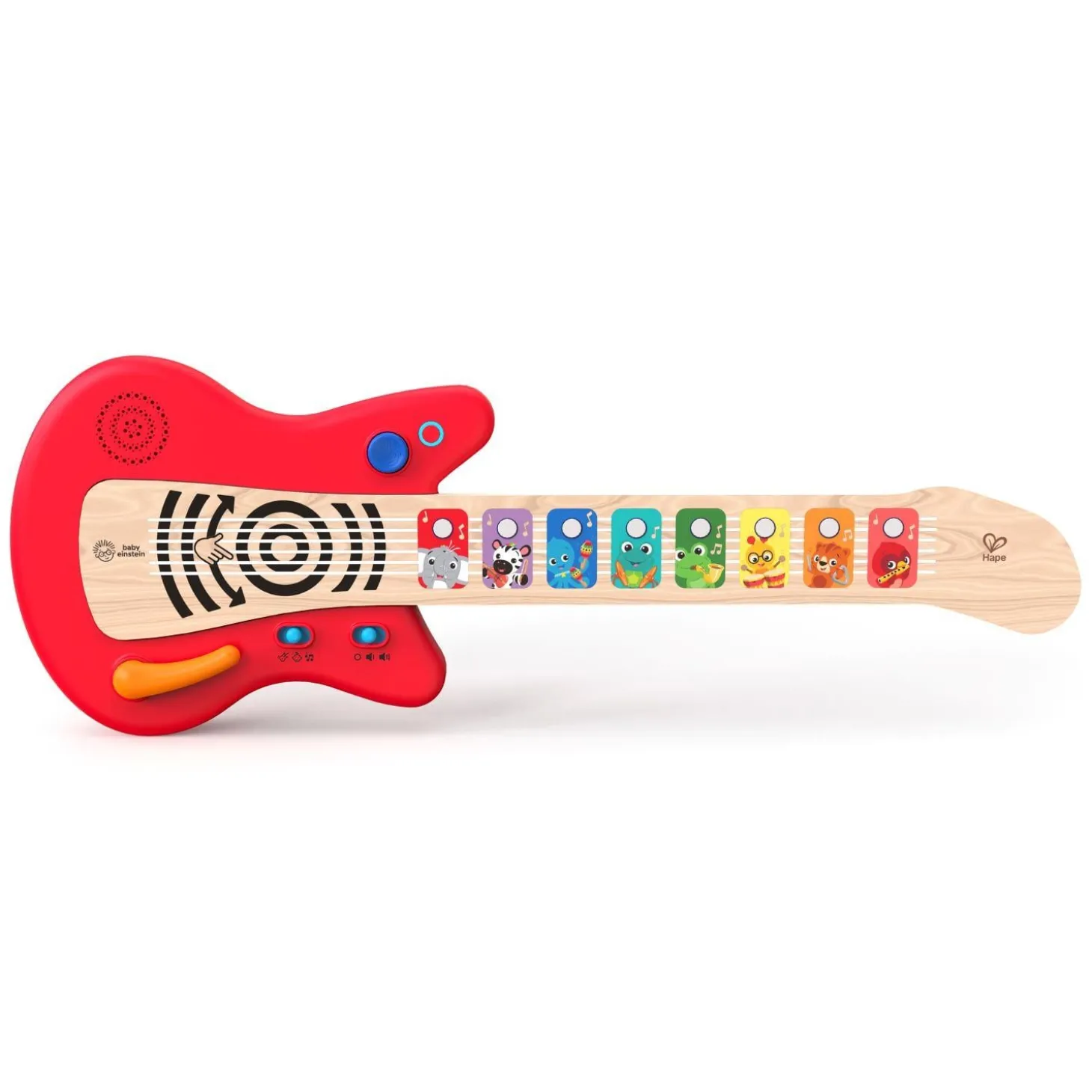 Hape baby einstein Guitare connectée magic touch Rouge
