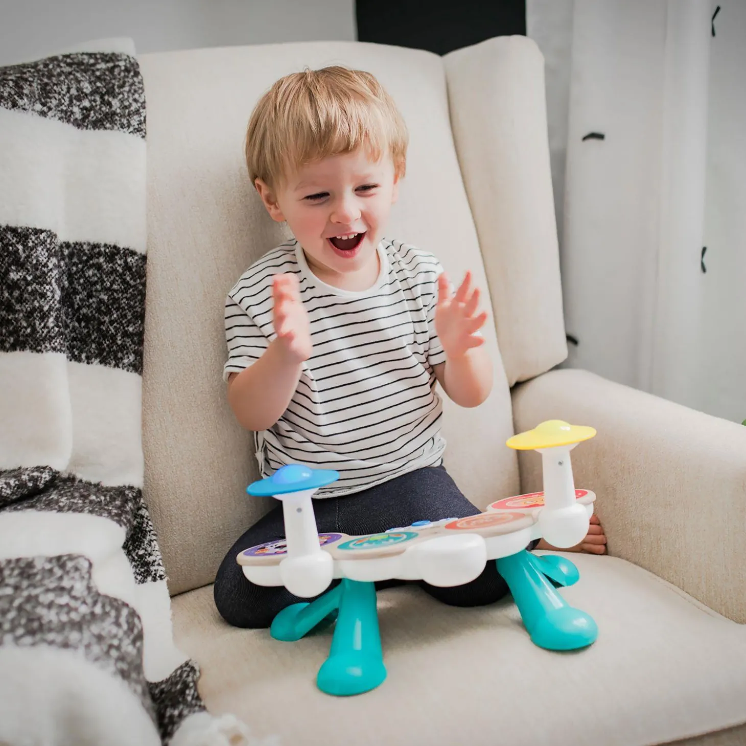 Hape baby einstein Jouet batterie connectée magic touch Multicolore