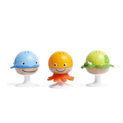 Hape                    Hochets animaux marins    Multicolore