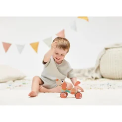 Hape                    Jouet Chien Puppy Edition limitée    Bois Et Corail