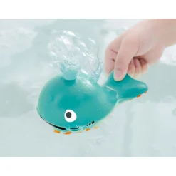 Hape                    Jouet de bain Baleine à bulles    Bleu