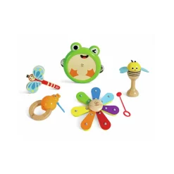 Hape Jouet ensemble de percussions de la nature Multicolore
