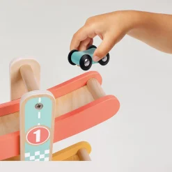 Hape                    Jouet Piste de course et voitures    Corail Et Turquoise