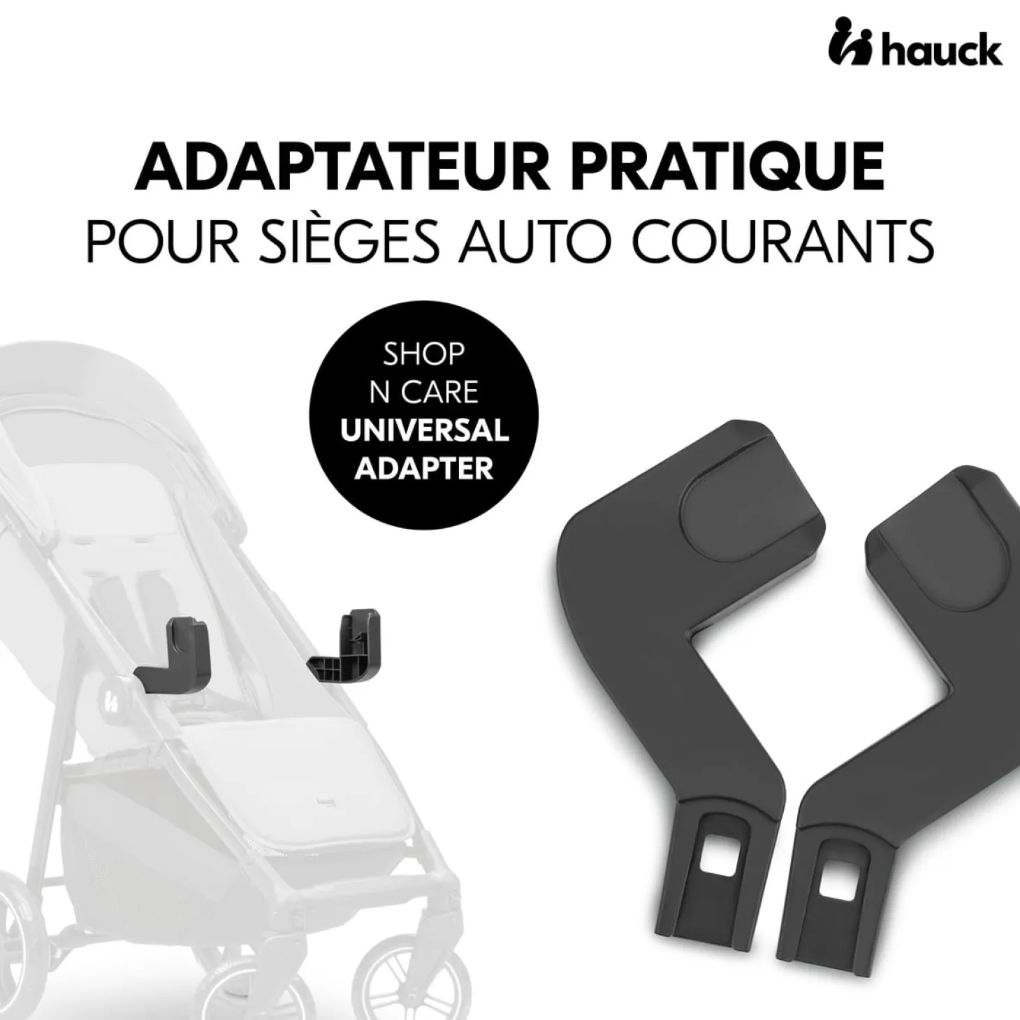 Hauck Adapteur Shop N Care Universal Black
