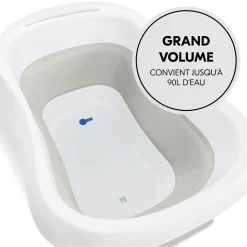Hauck Baignoire Bébé Wash N Fold L White-Sage