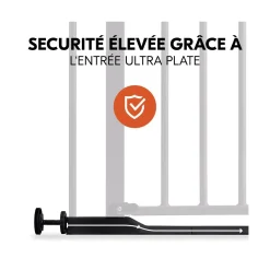 Hauck                    Barrières de sécurité Clear Step Autoclose 2    Black