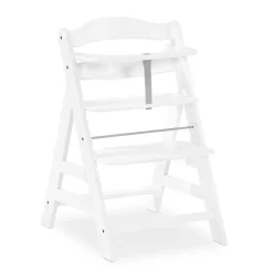 Hauck                    Chaise Haute En Bois Alpha+    White