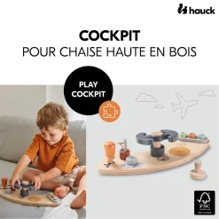 Hauck                    Cockpit de jeu pour chaise haute    Multicolore