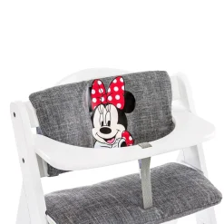 Hauck                    Coussin chaise haute Highchair Pad Deluxe    Minnie Grey