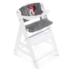 Hauck                    Coussin chaise haute Highchair Pad Deluxe    Minnie Grey