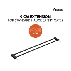 Hauck                    Extension barrière de sécurité    Black            9 cm