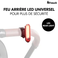 Hauck                    Feu Arrière Led pour poussette    Black