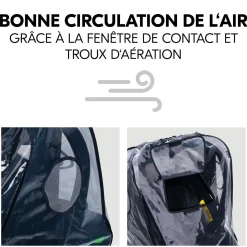 Hauck Habillage Pluie Cosy Car Seat Transparent