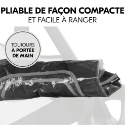Hauck                    Habillage pluie poussette Pushchair Seat    Transparent