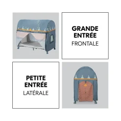 Hauck                    Housse De Lit De Voyage Palace    Multicolore
