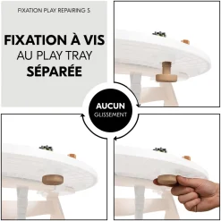 Hauck Jeu d'engrenage Play Repairing S Gears & Nuts
