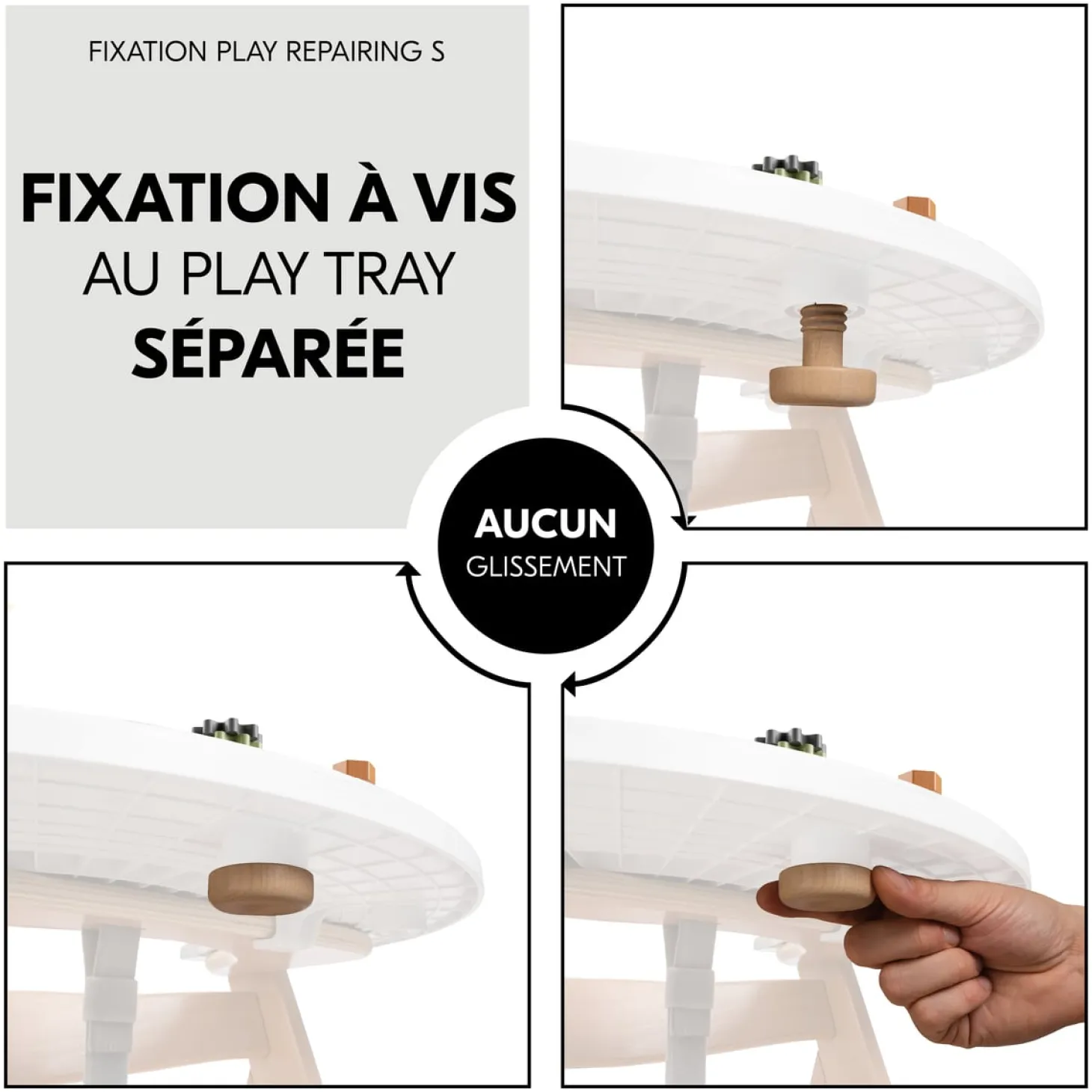 Hauck Jeu d'engrenage Play Repairing S Gears & Nuts