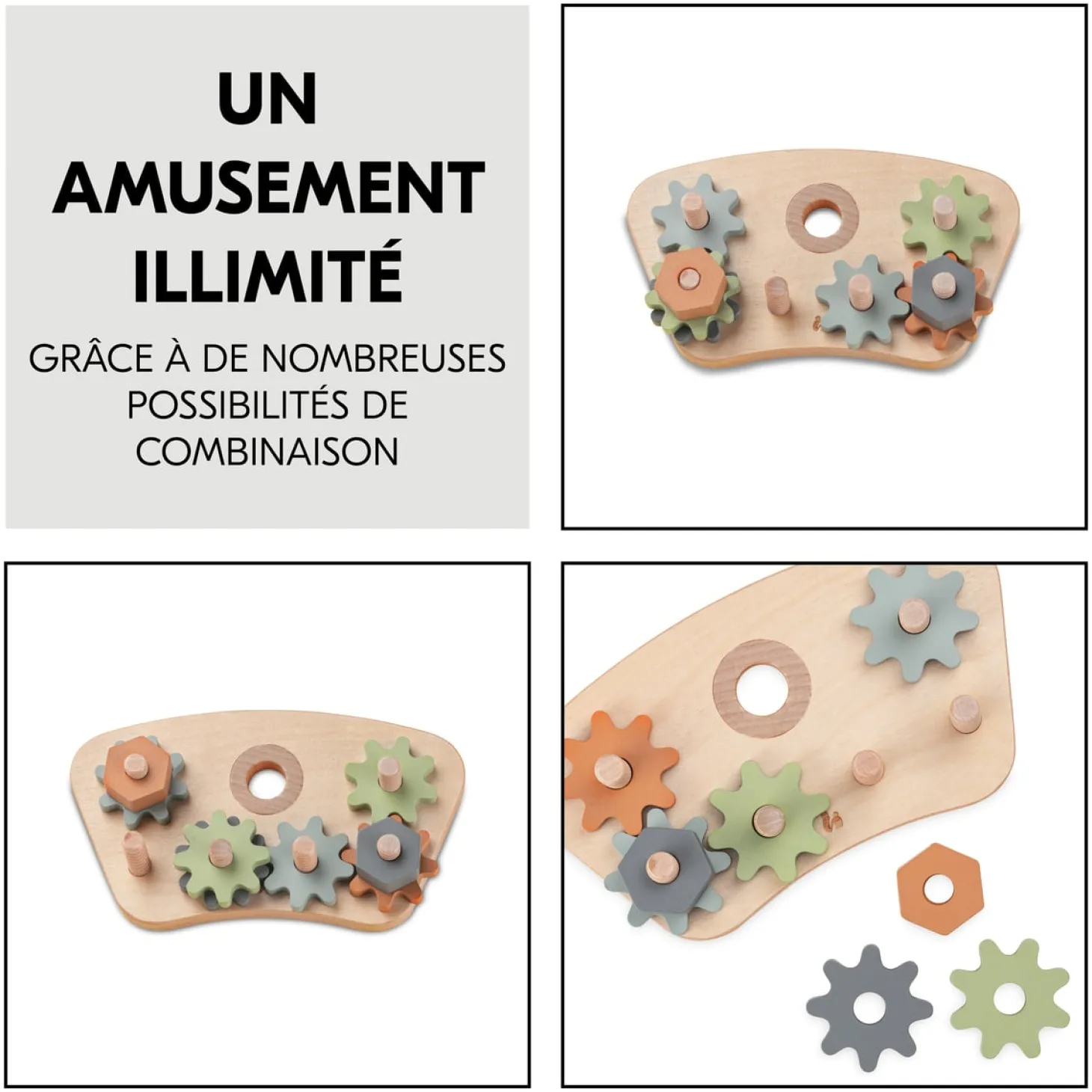 Hauck Jeu d'engrenage Play Repairing S Gears & Nuts