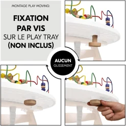 Hauck                    Labyrinthe Perle Play Moving    Multicolore