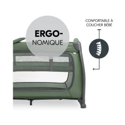 Hauck Lit parapluie Play N Relax Center Dark Green