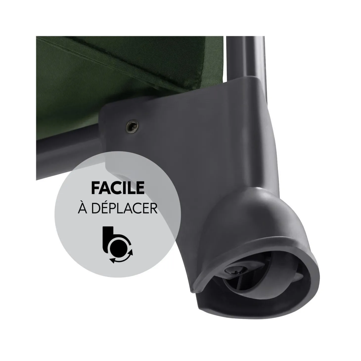 Hauck Lit parapluie Play N Relax Center Dark Green