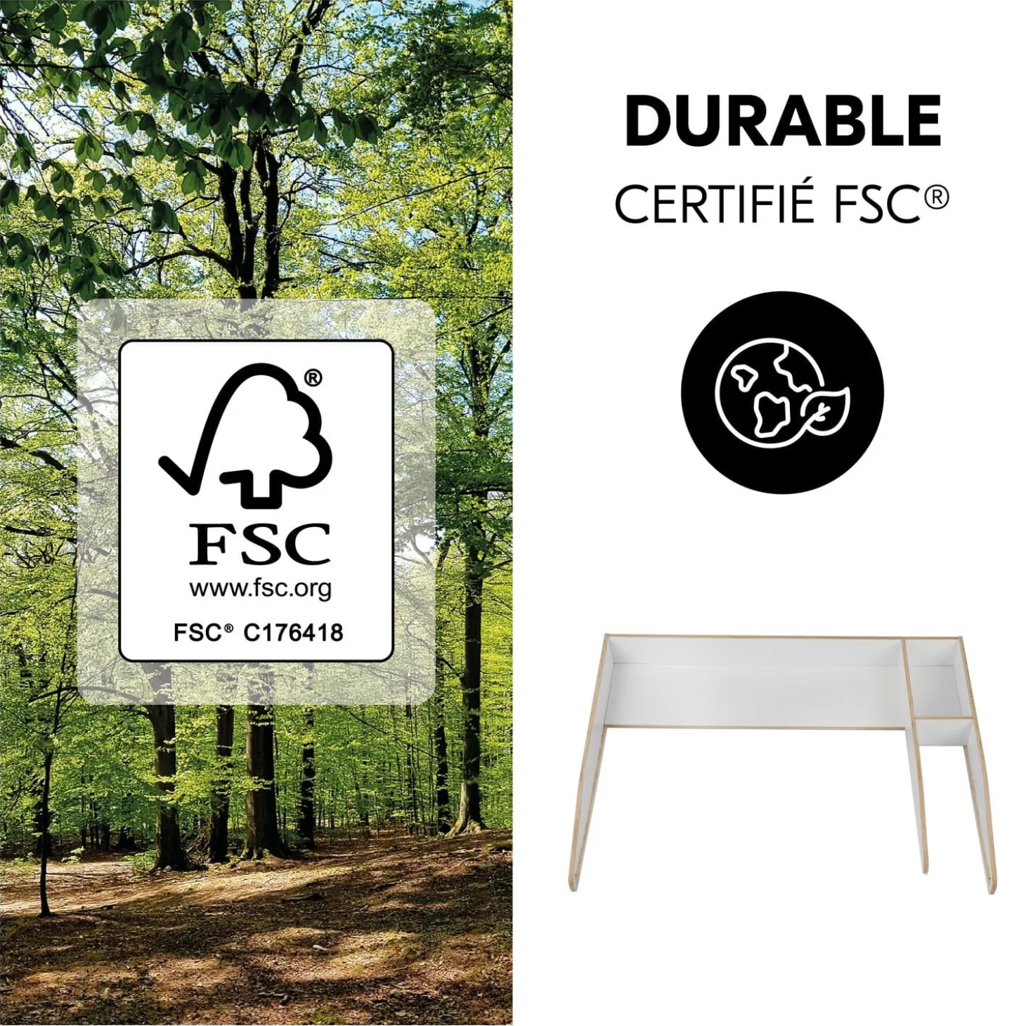 Hauck Plan à langer pour commode Combine N Change White