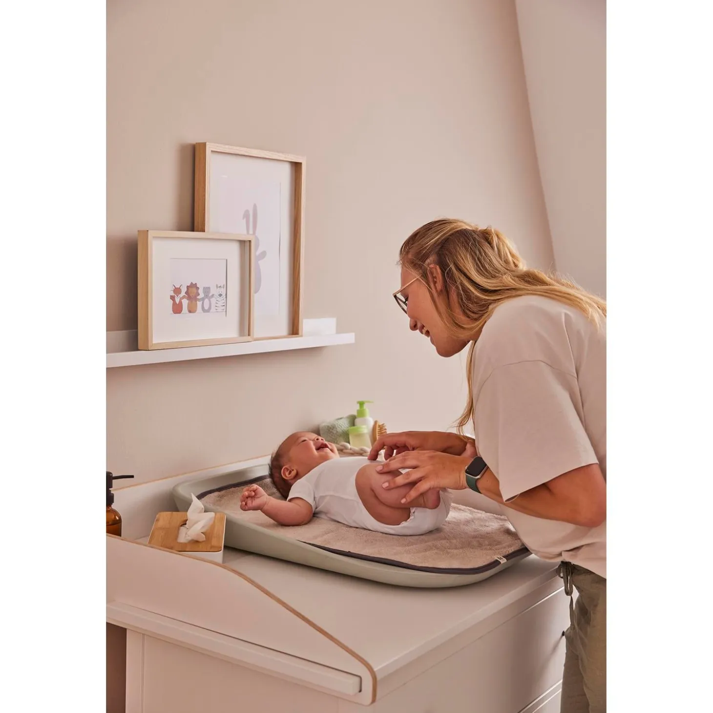 Hauck Plan à langer pour commode Combine N Change White