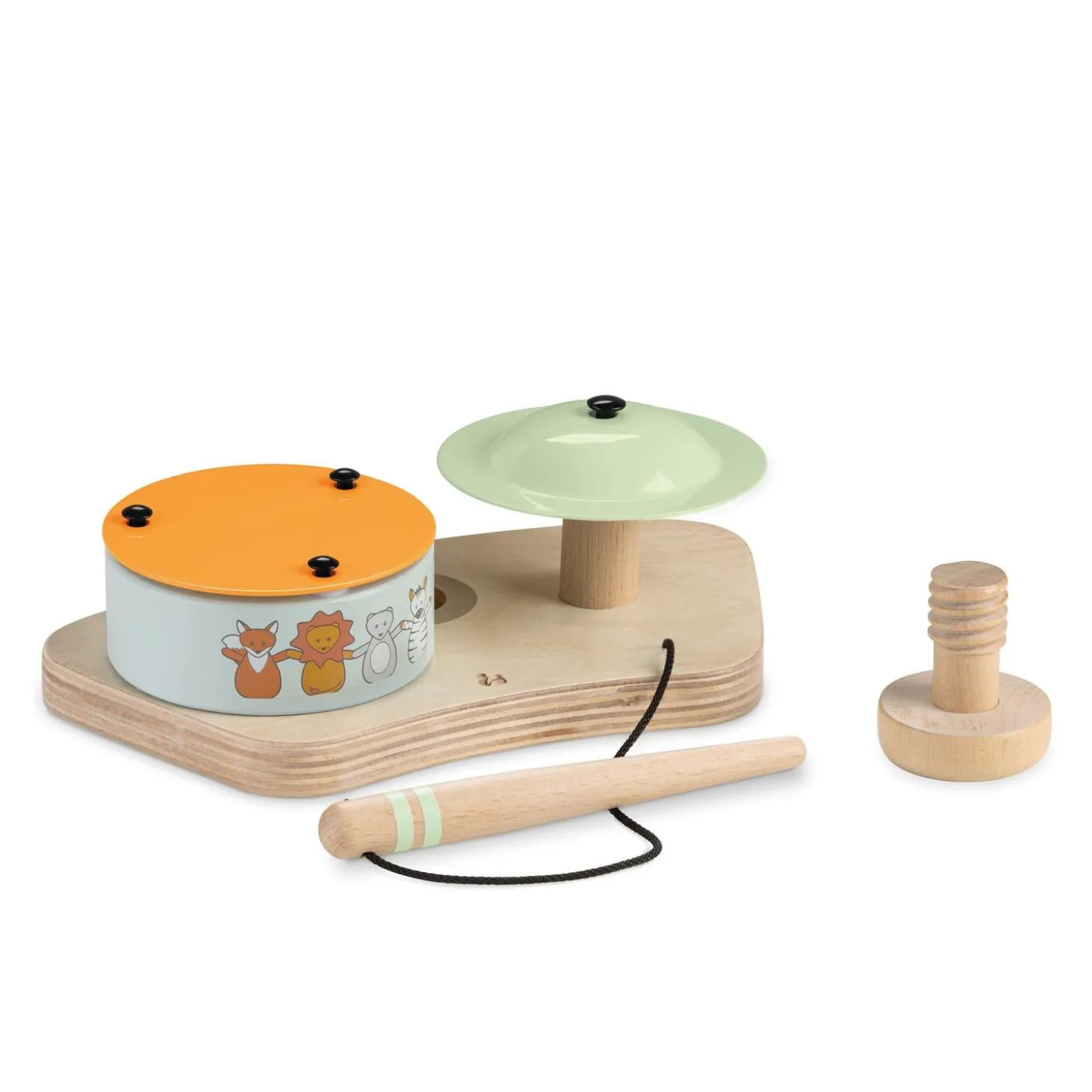 Hauck Plateau de jeux pour chaise haute Play Drums S White