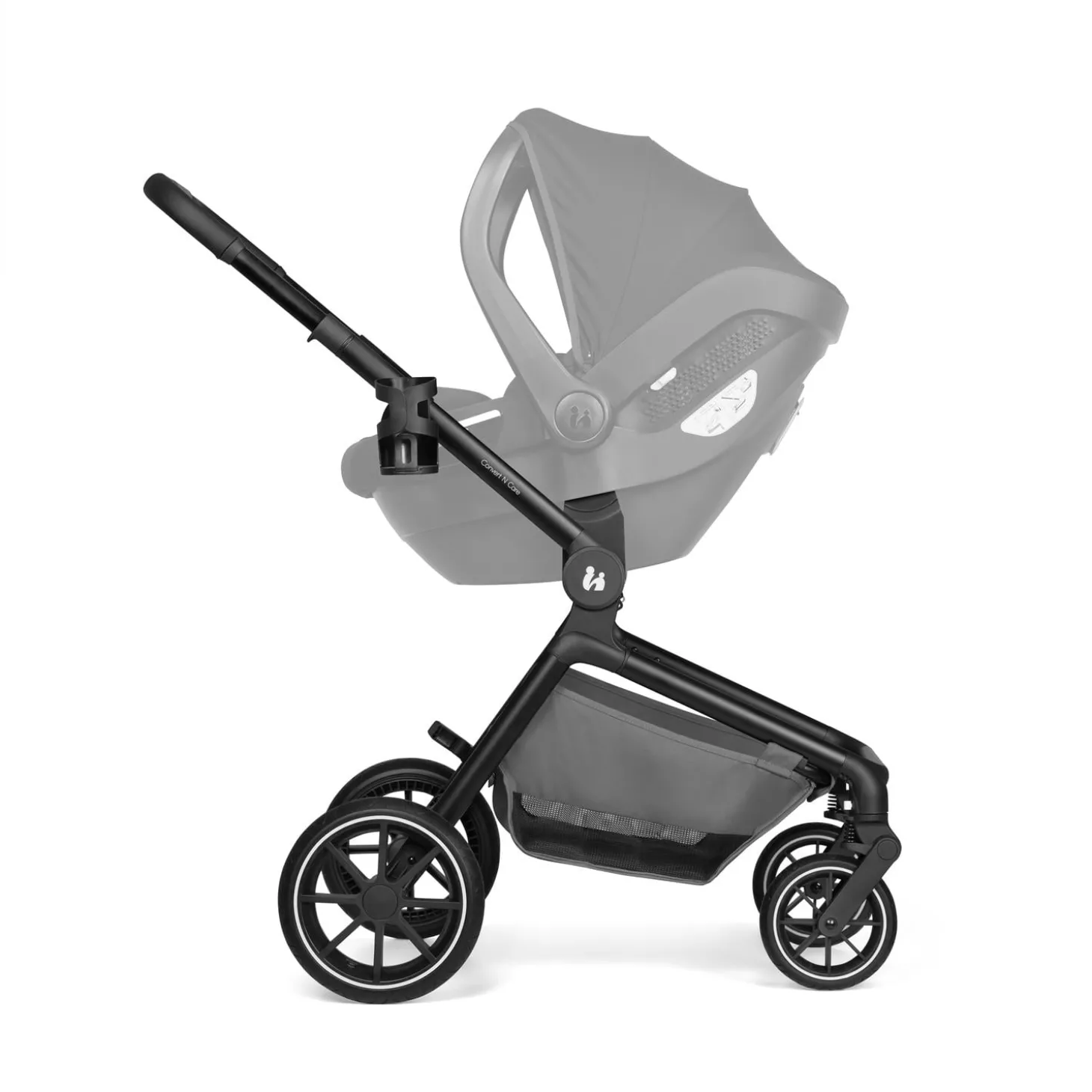 Hauck Poussette Convert N Care Dark Grey