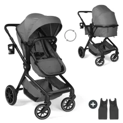 Hauck Poussette Convert N Care Dark Grey
